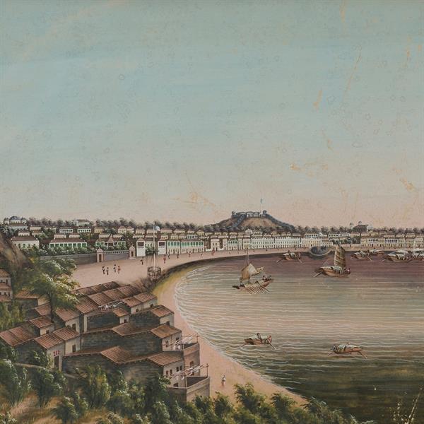 32. Gouache of Macau