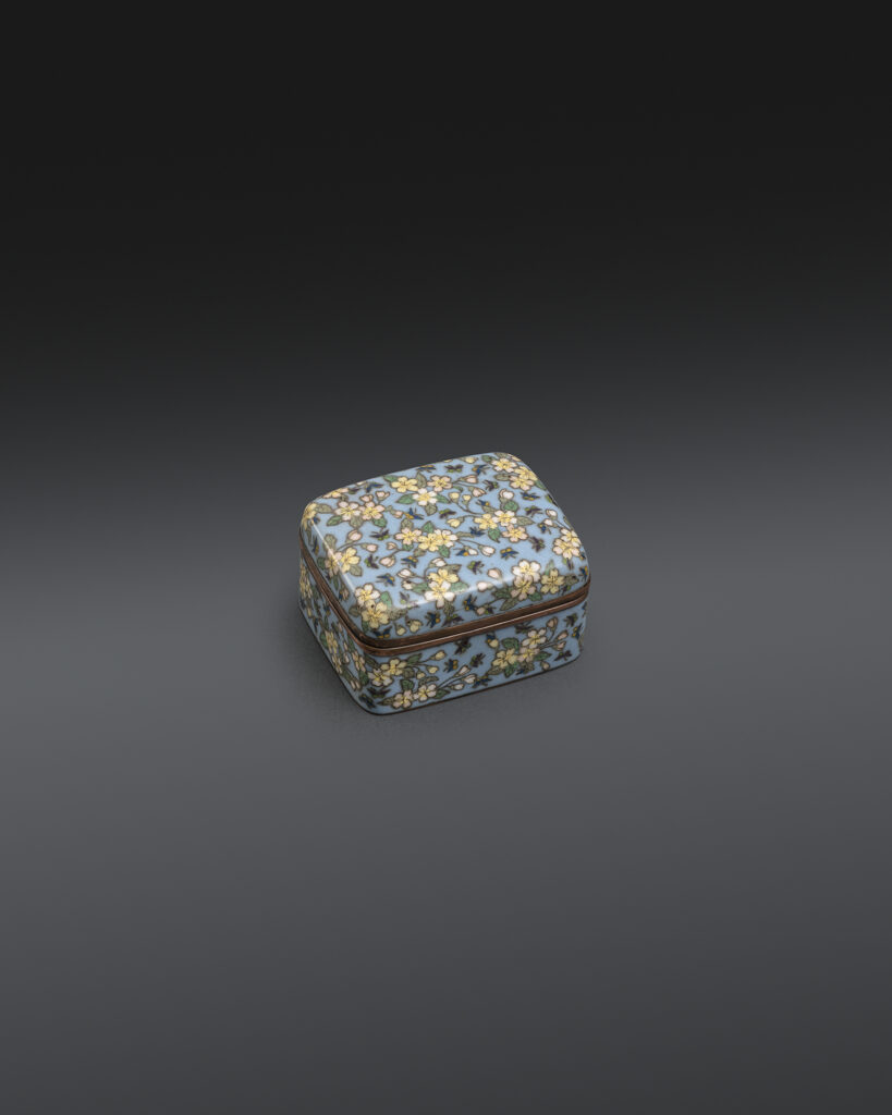 Miniature Cloisonne Enamel Box SOLD