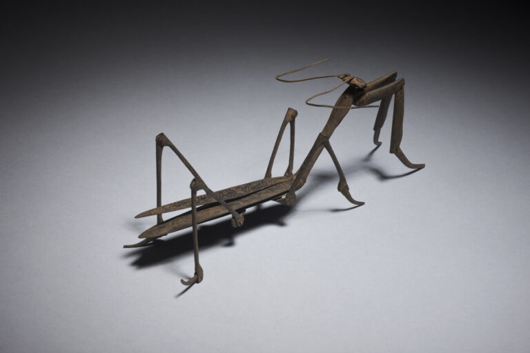 Articulated Iron Model of a Praying Mantis SOLD