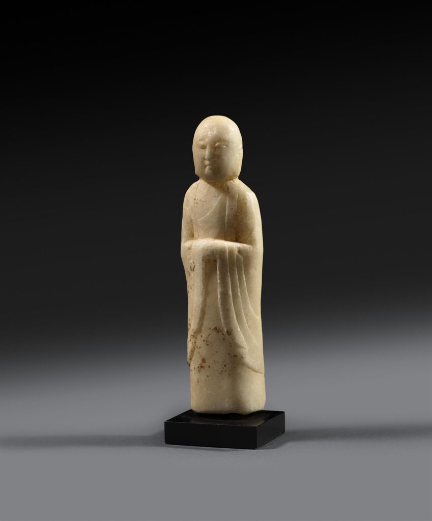 Standing Buddha Marble Figure