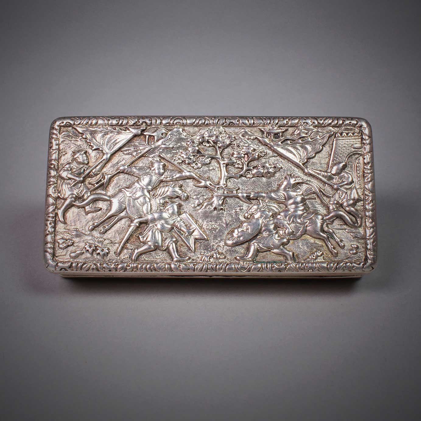 Chinese Silver Snuff Box