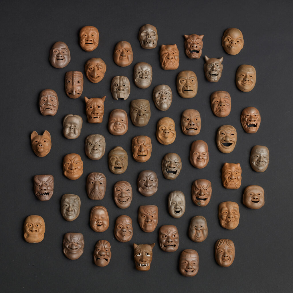 54 Pottery Masks