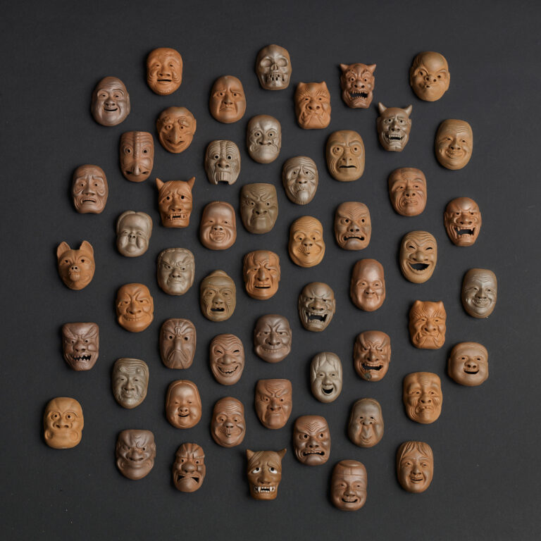 54 Pottery Masks
