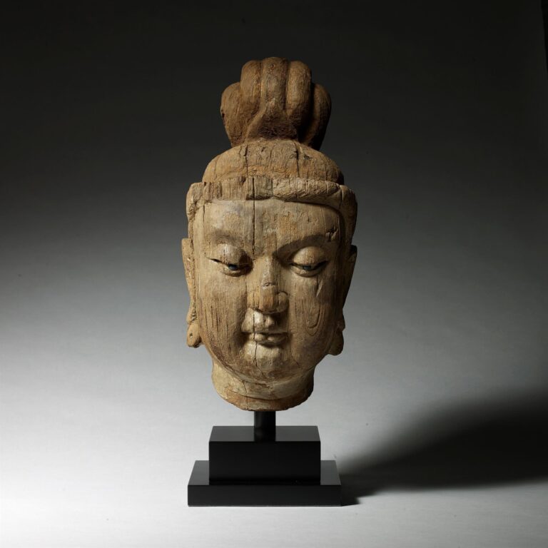 Large Wooden Head