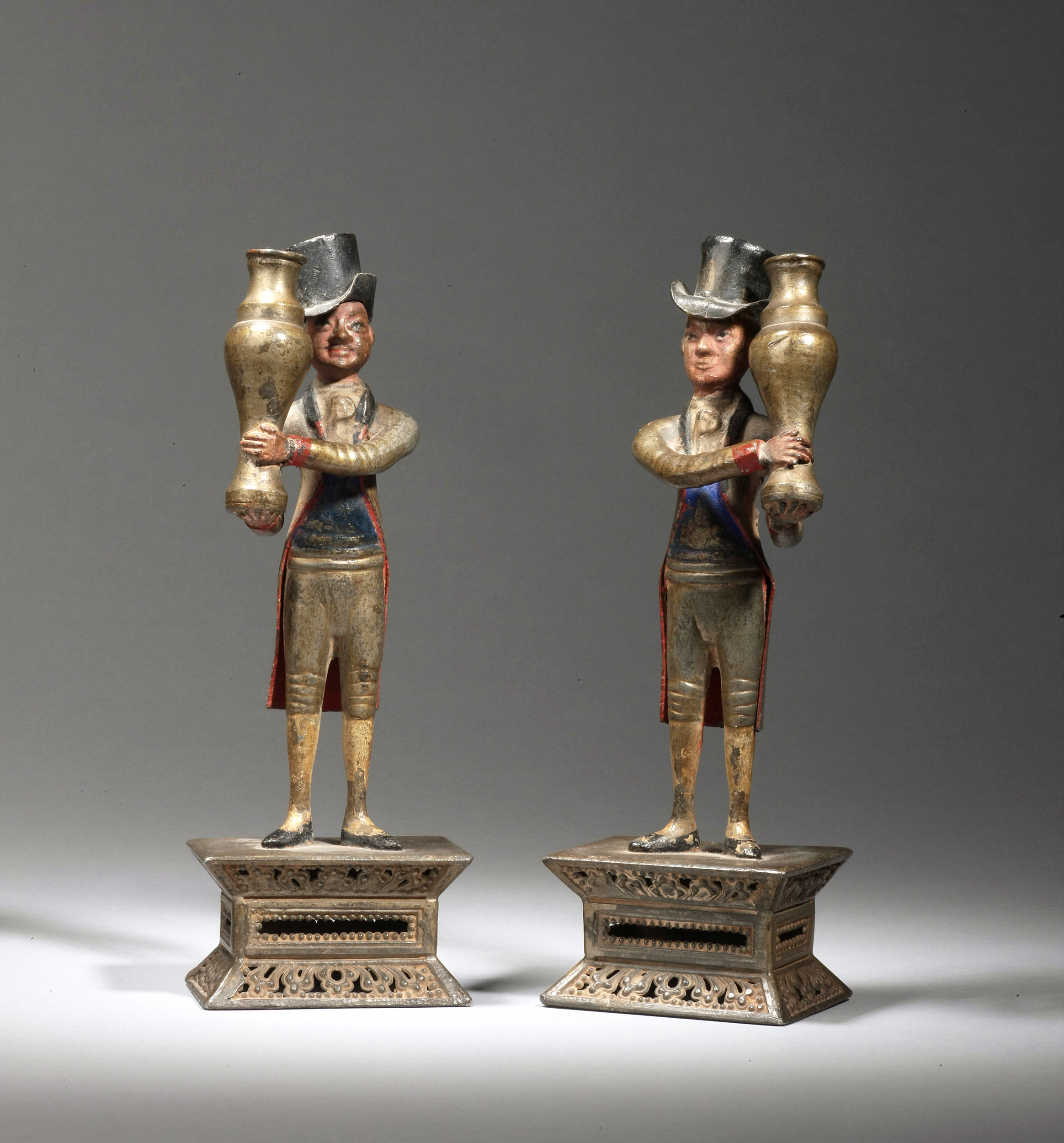 Pewter figures