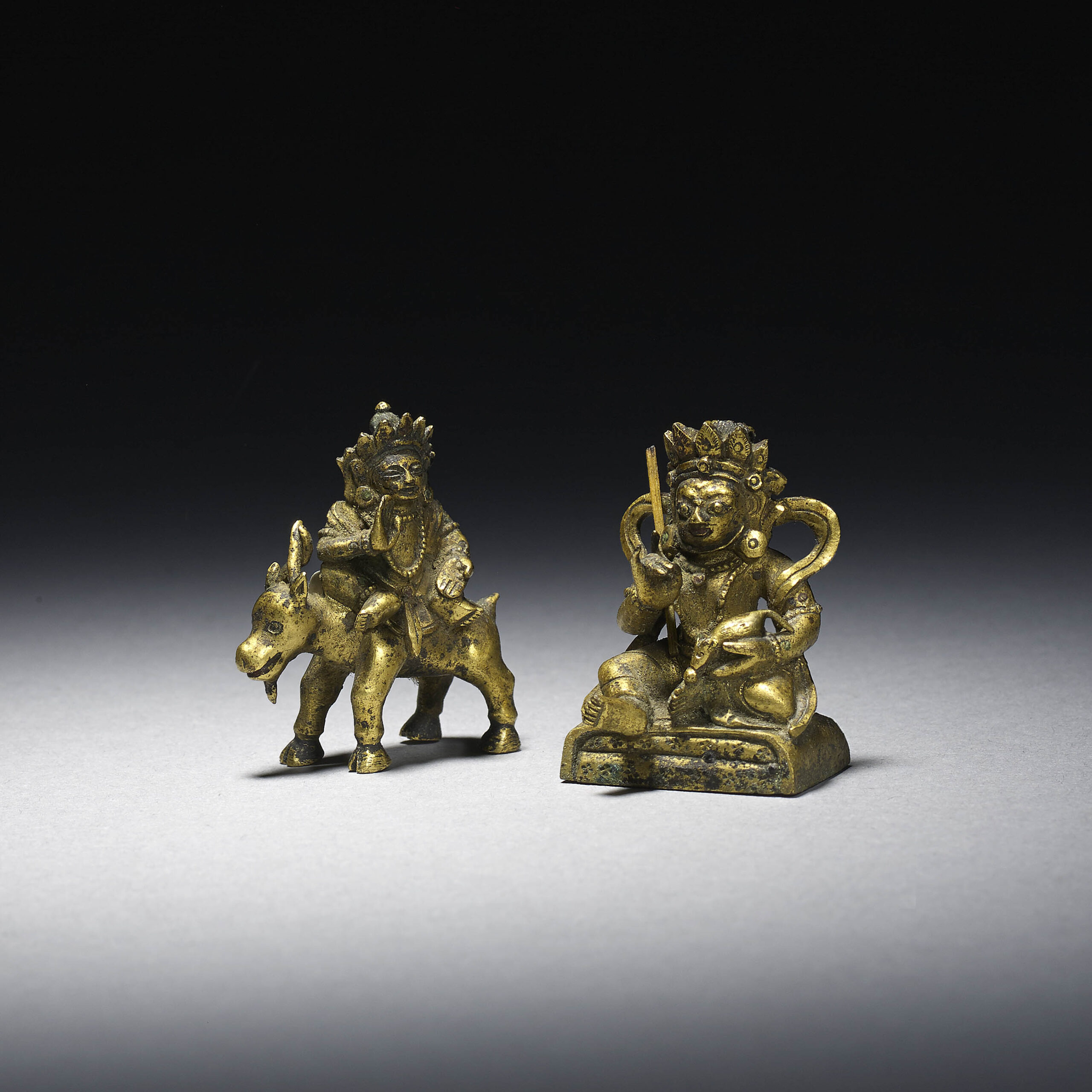 Gilt Bronze Deities