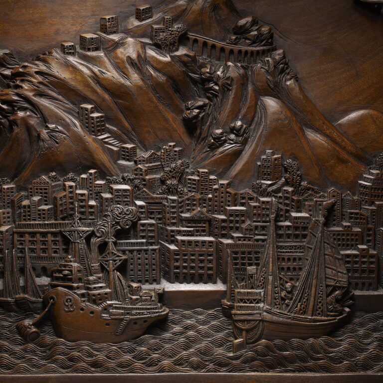 Carved panel