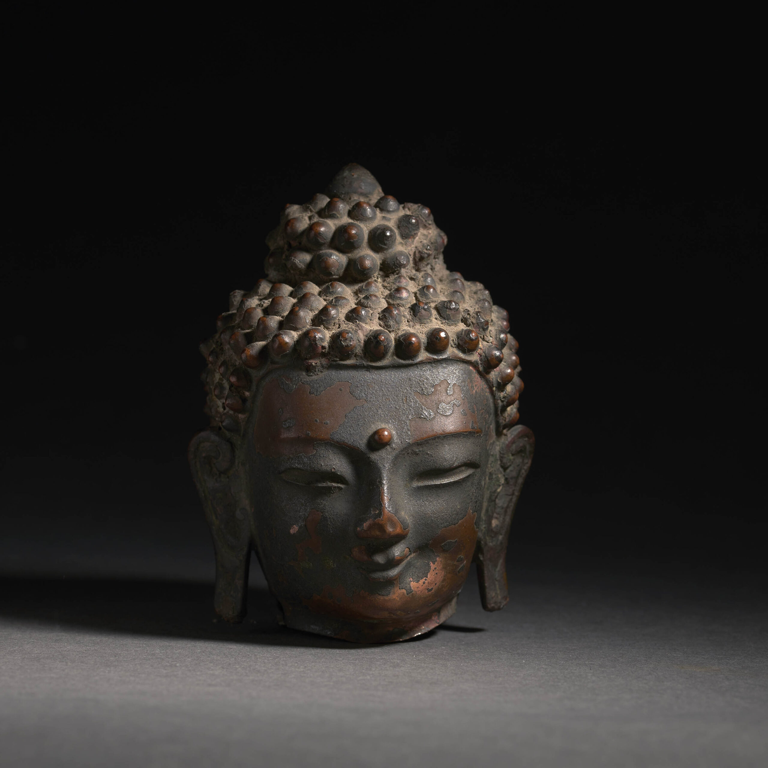 Gilt Buddha Head