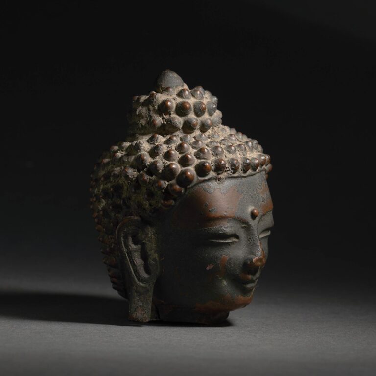 Gilt Buddha Head