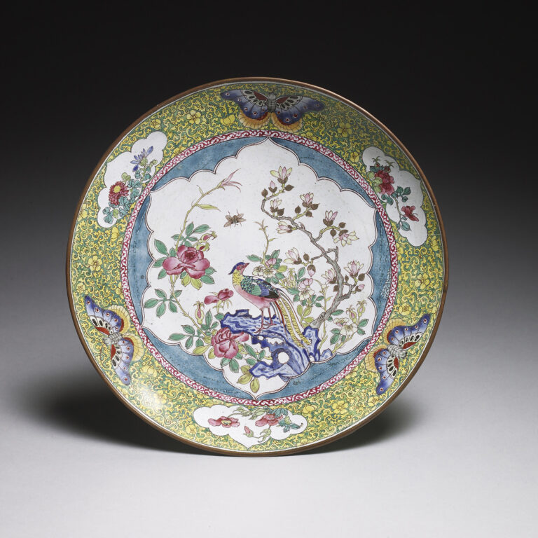 Canton Enamel Dish