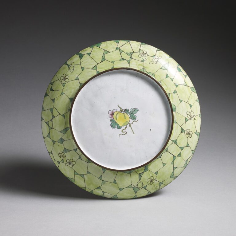 Canton Enamel Dish