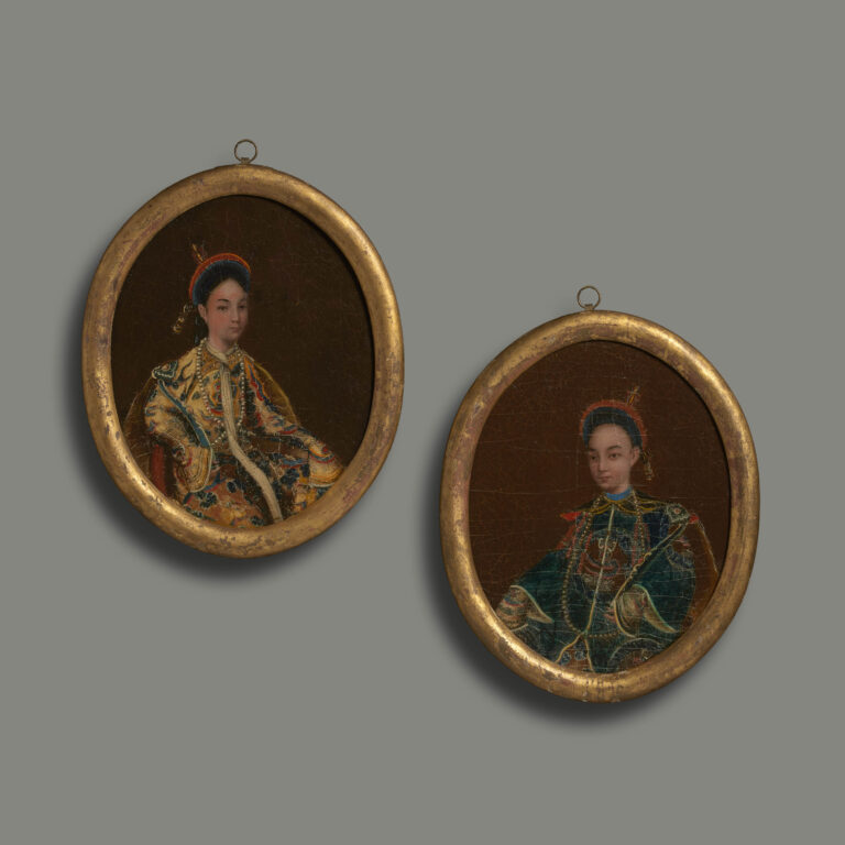 Pair of  Portraits