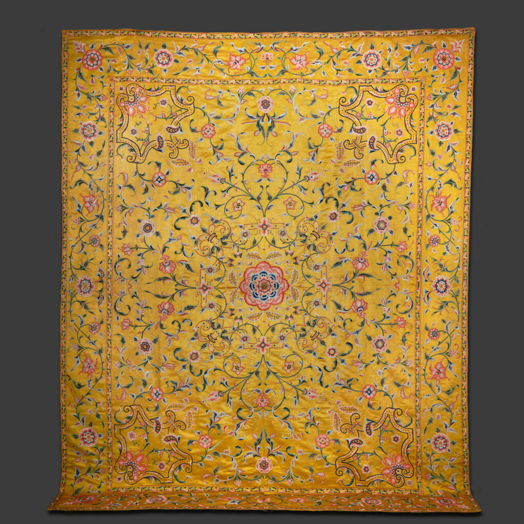 Embroidered Coverlet