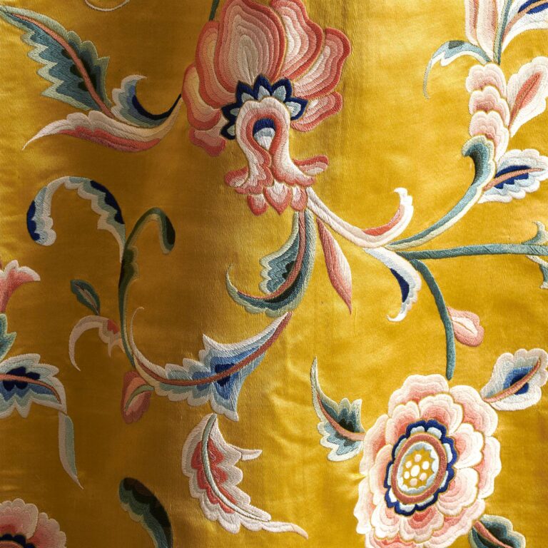 Embroidered Coverlet