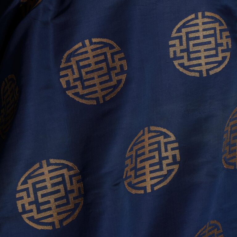 A Pair of Blue / Gold Panel