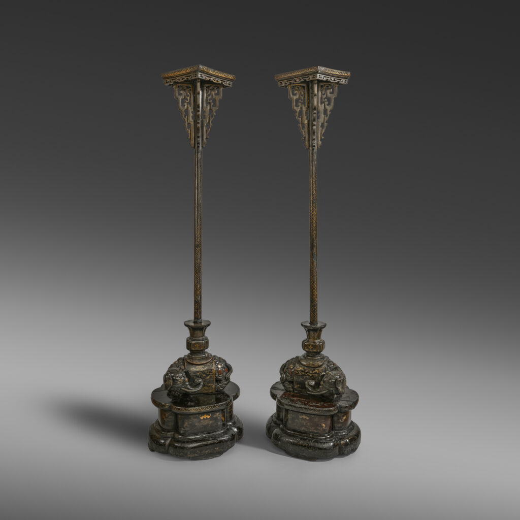 A Pair of Lantern Stands