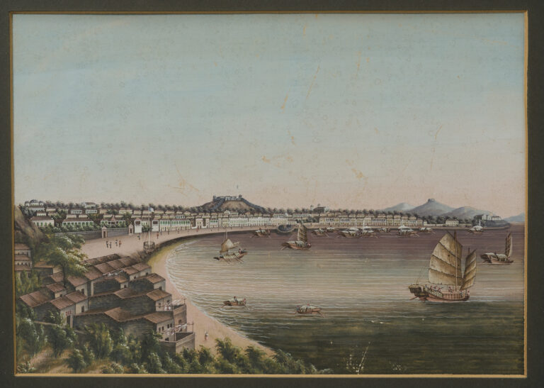 Gouache of Macau