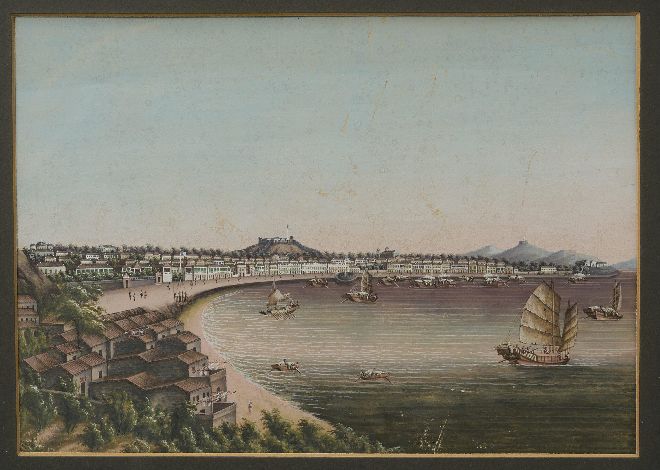 Gouache of Macau