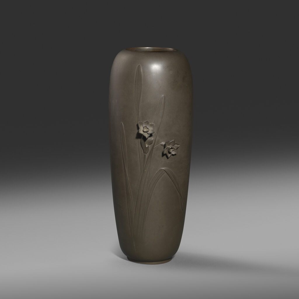 Bronze Flower Vase