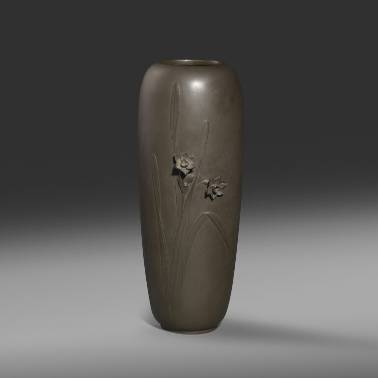 Bronze Flower Vase