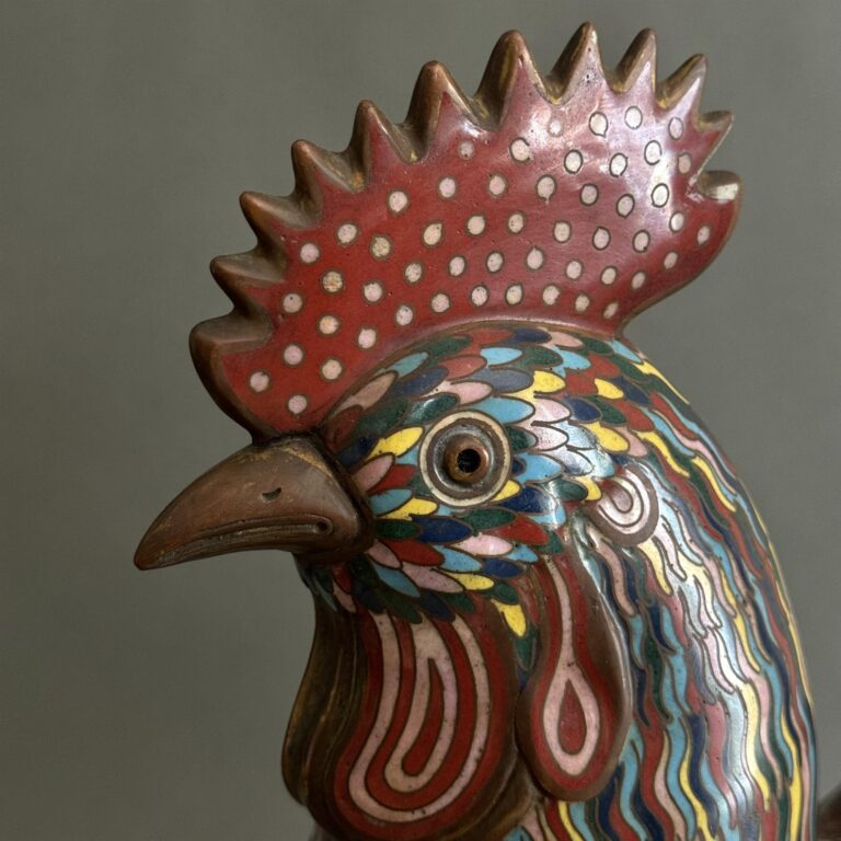 Pair of Roosters