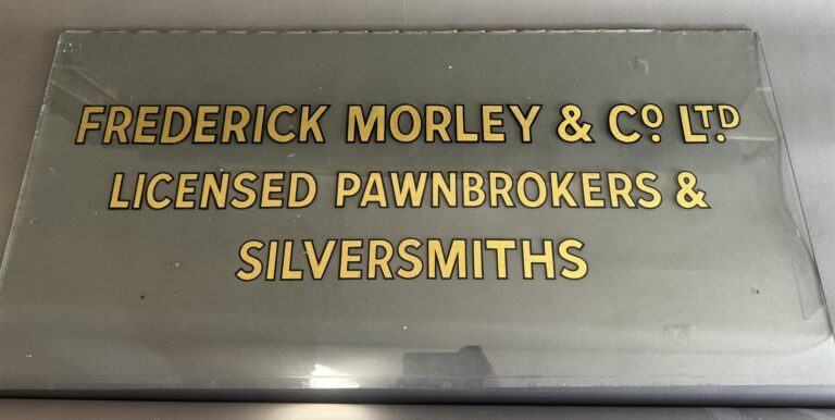 Pawnbroker’s Sign