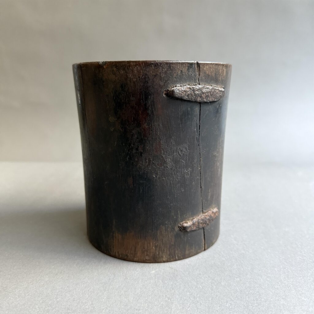 Hardwood Brush Pot