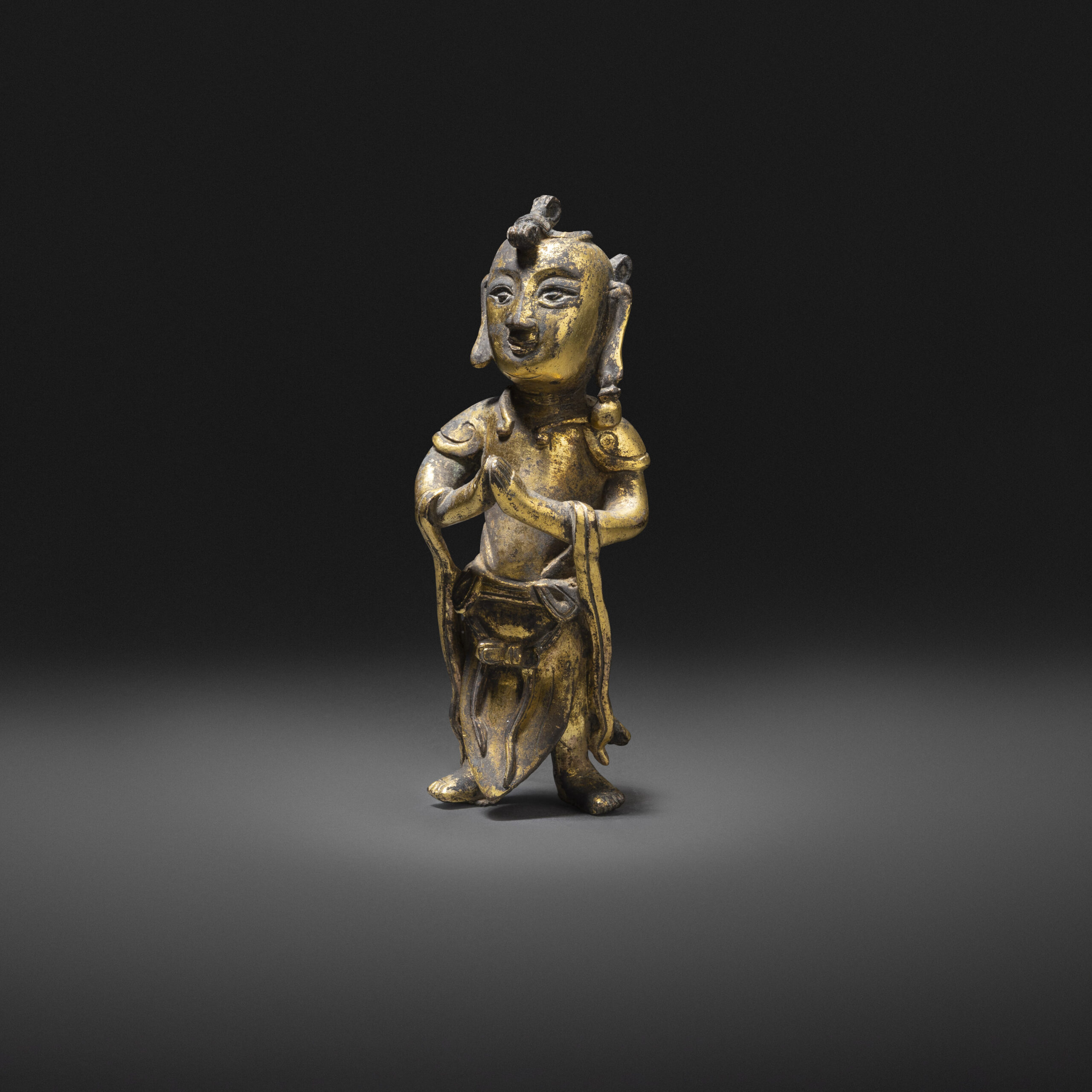 Gilt Bronze Boy