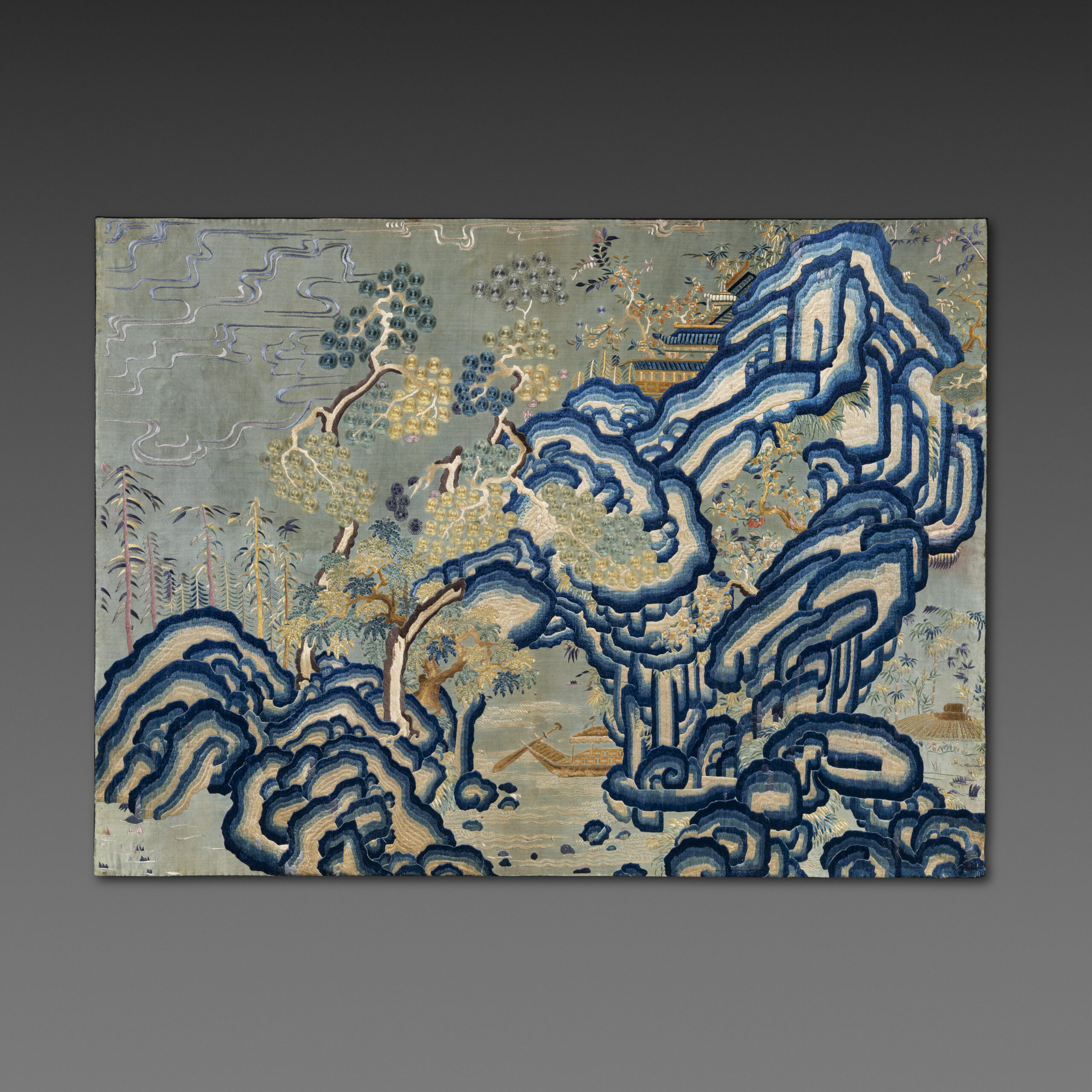 Large Embroidered Landscape