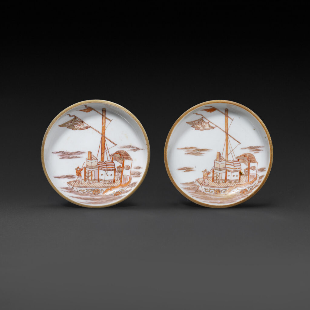 Pair of Namban Dishes
