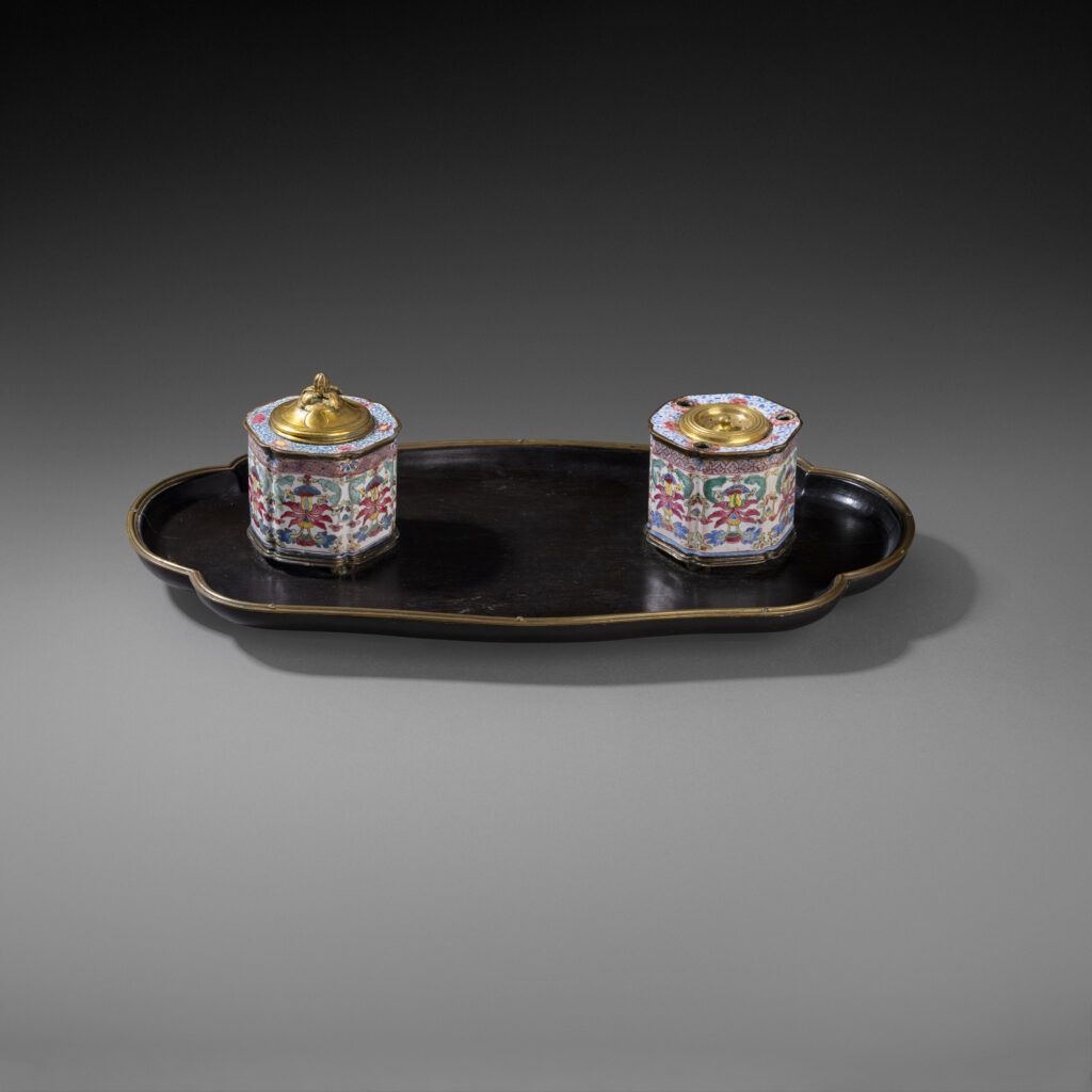 Pair of Inkwells