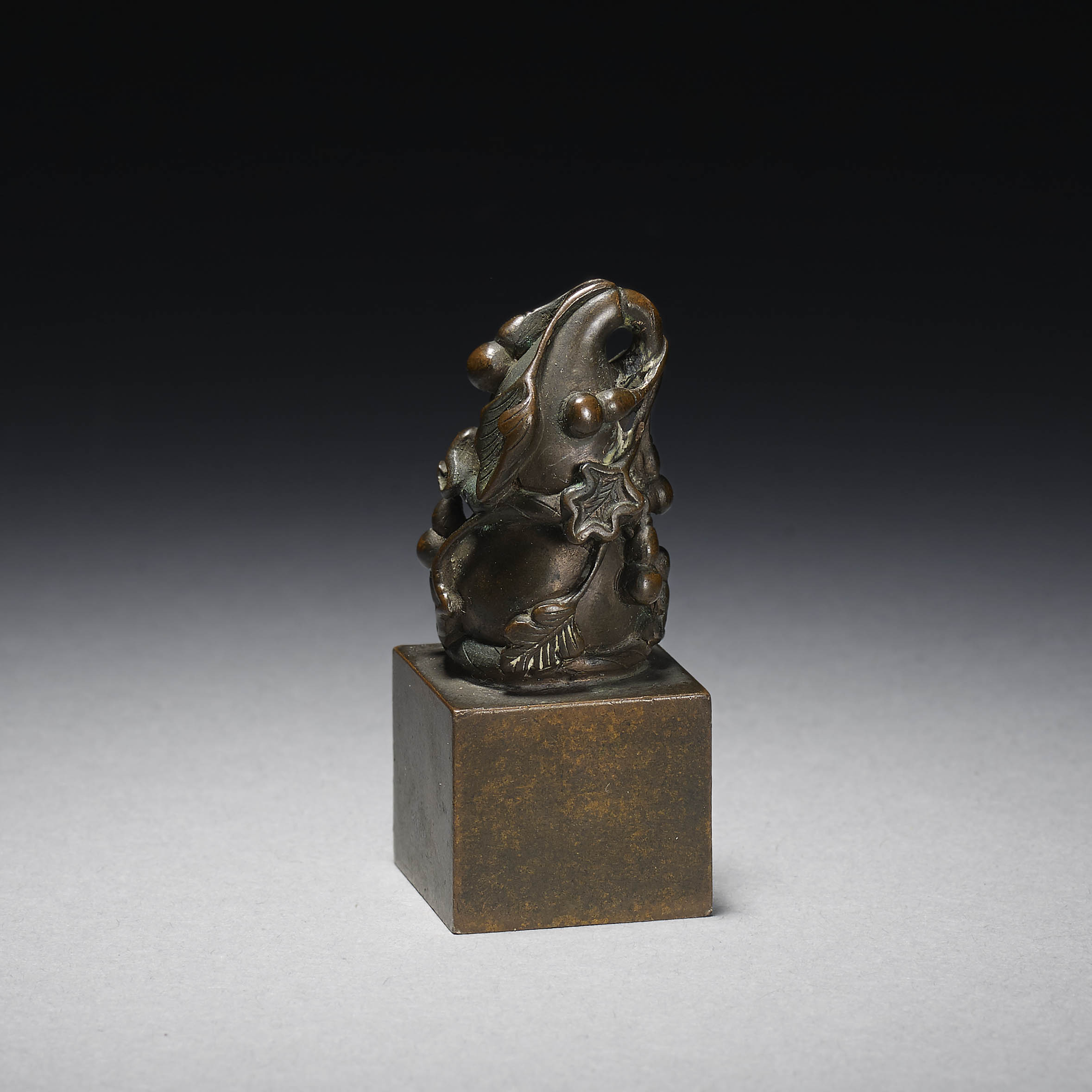 Bronze Scroll Weight