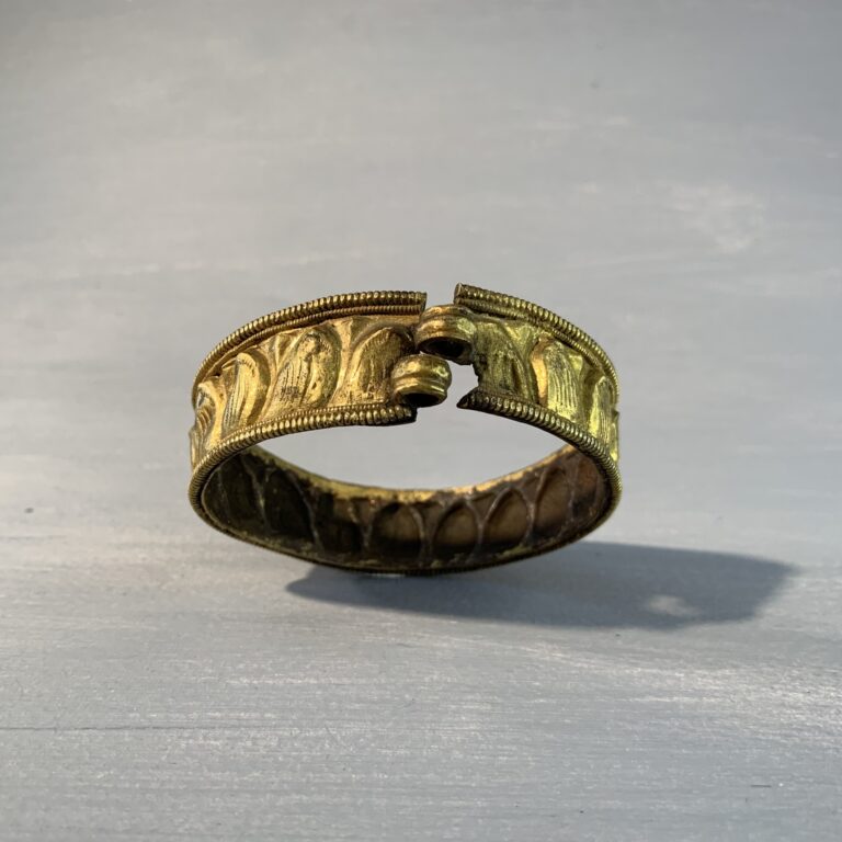 Gilt Copper Bangle