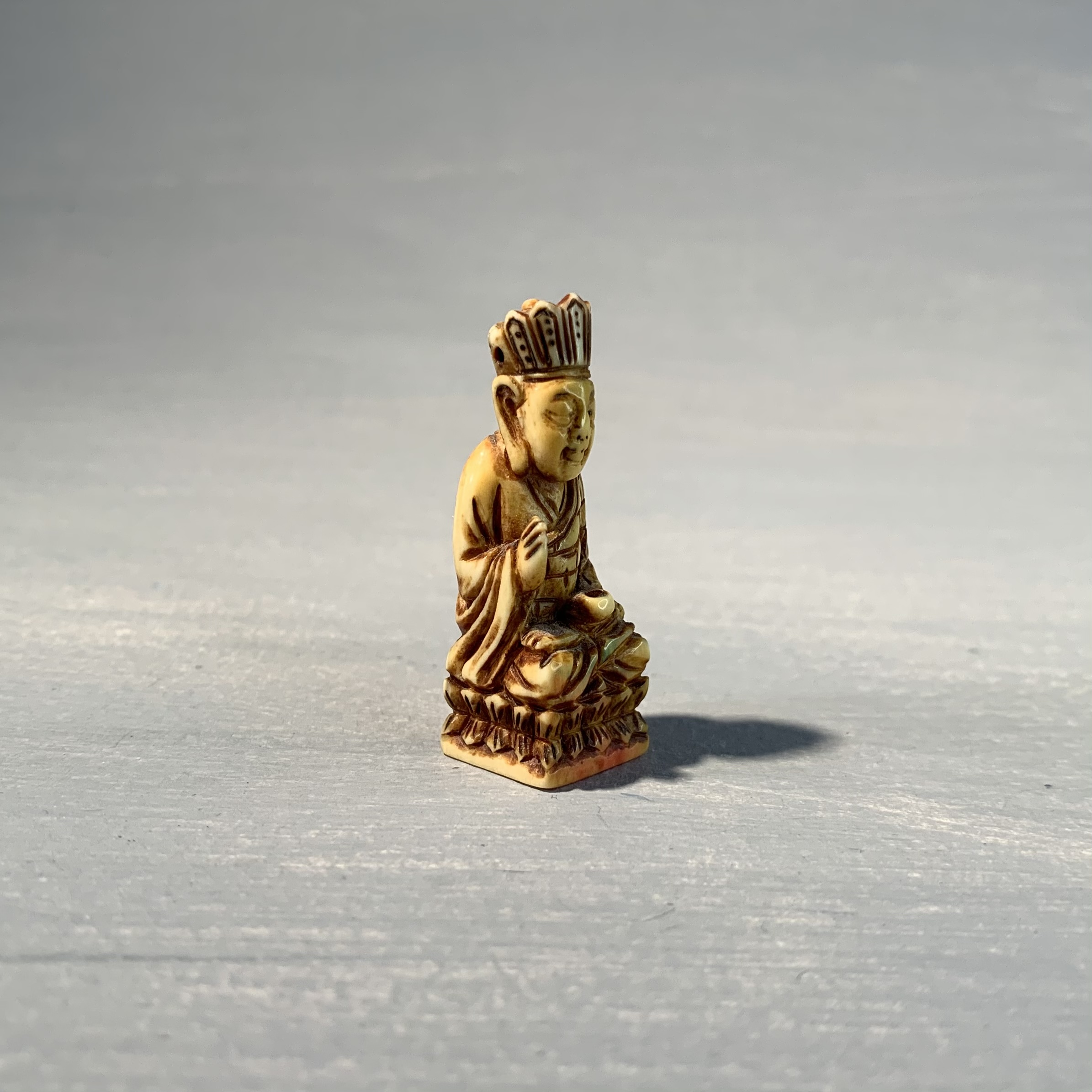 Ivory Seated Figure