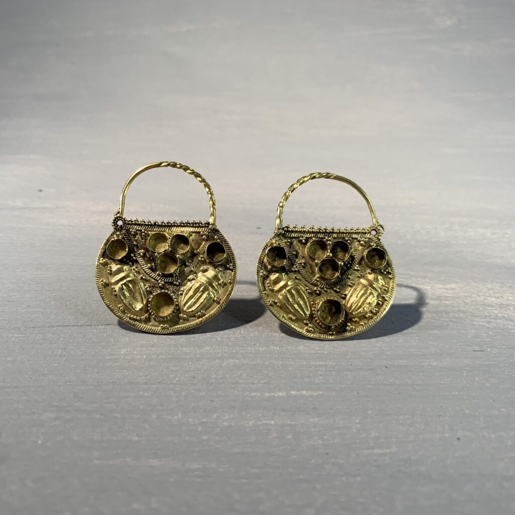 Pair of Gold Earrings