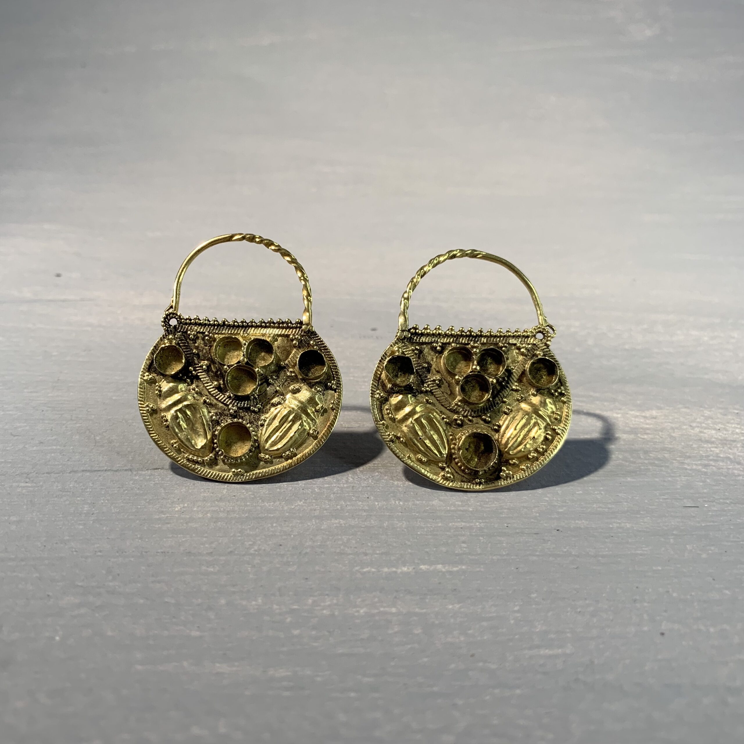 Pair of Gold Earrings