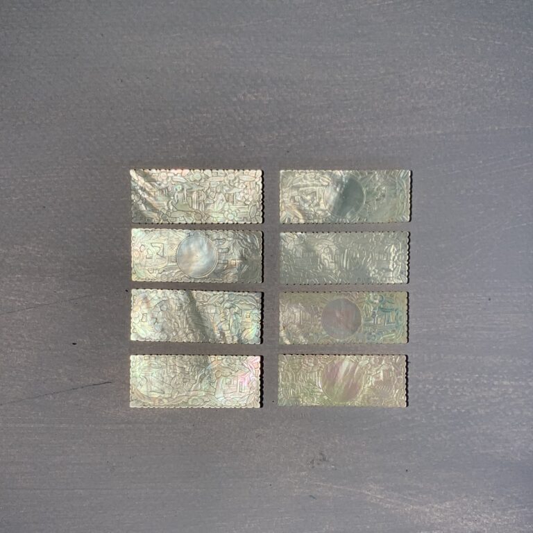 Mother of Pearl Games Counters