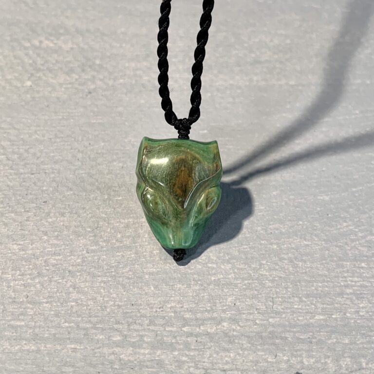 Ivory Wolf’s Head