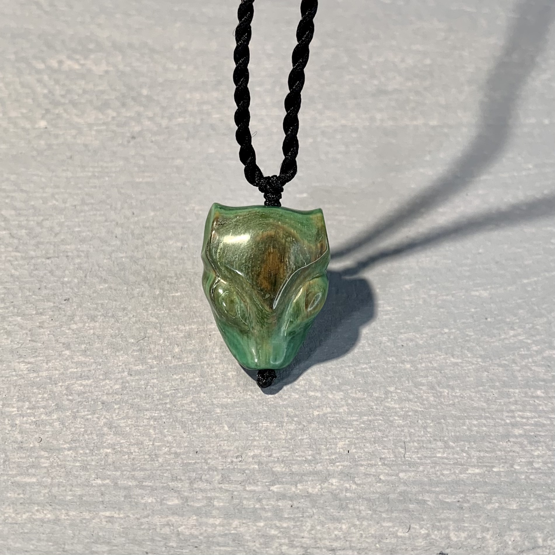Ivory Wolf’s Head