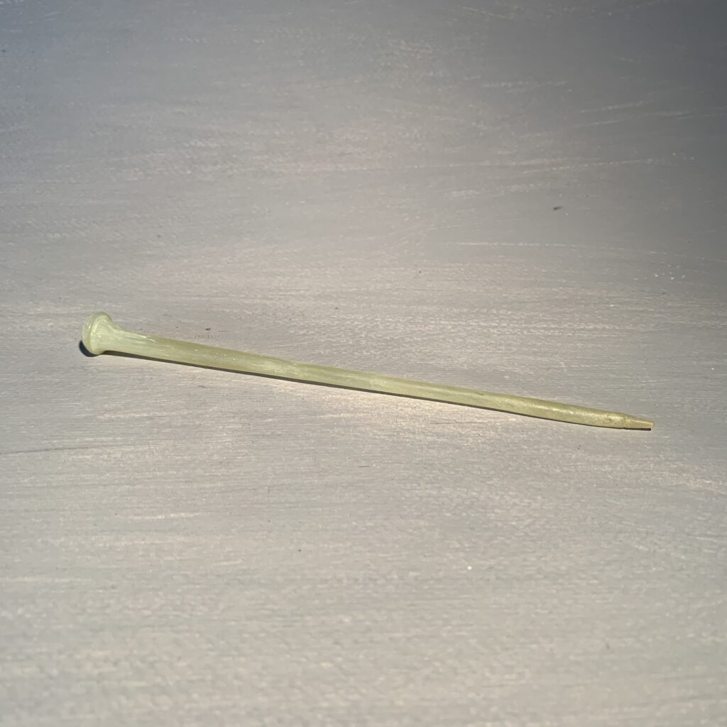 Glass Hair Pin
