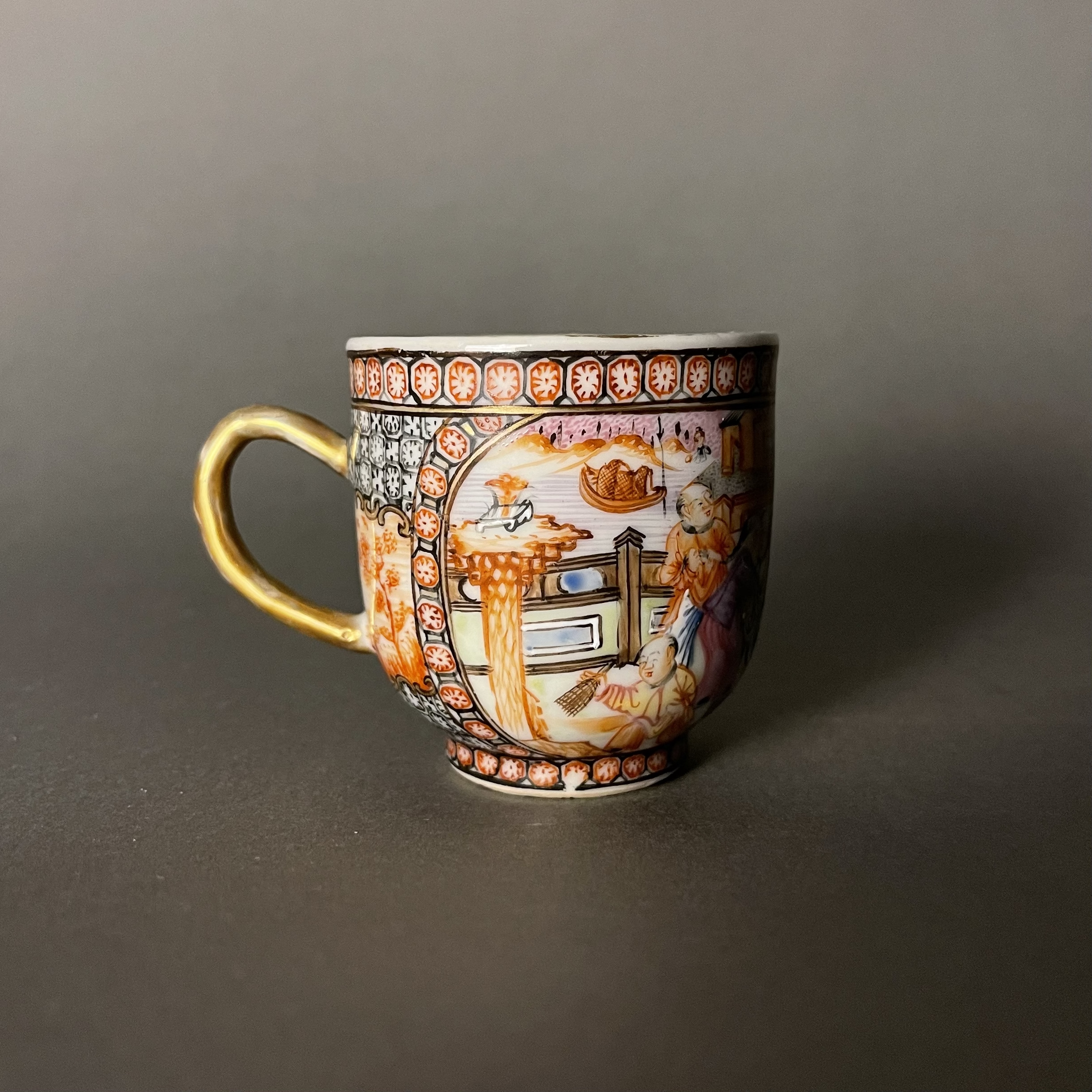 Canton porcelain cup