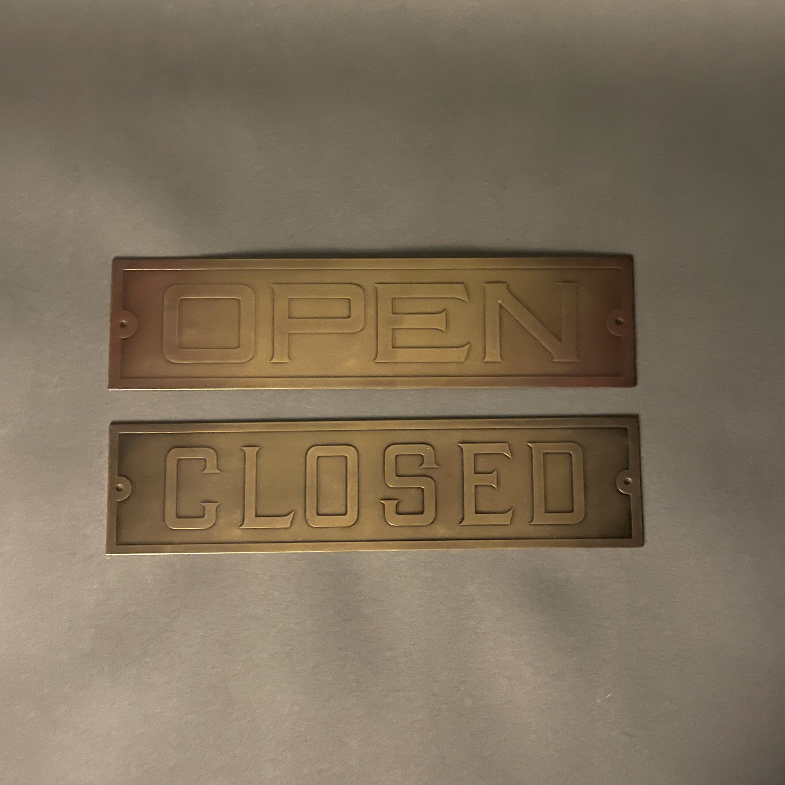 Brass Signs