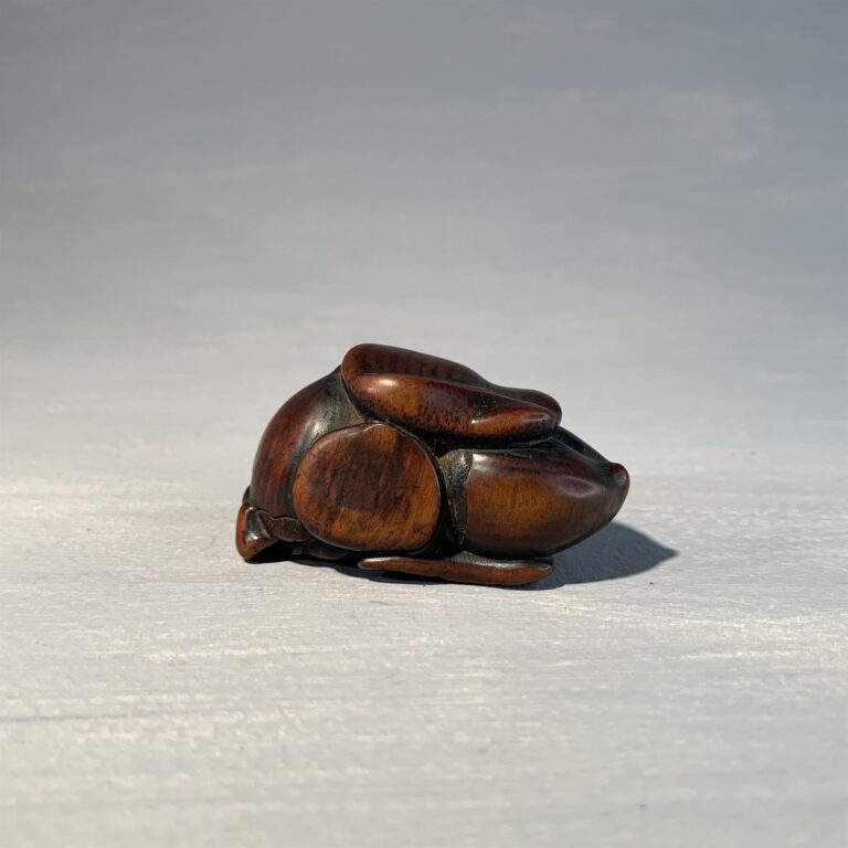 Boxwood Netsuke