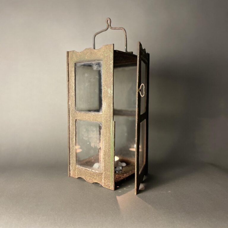Iron lantern