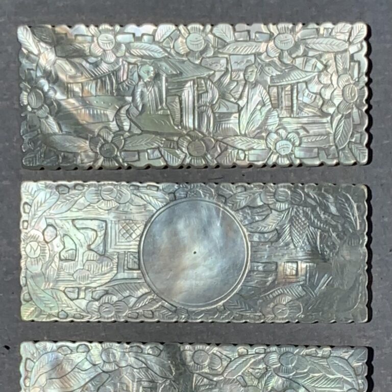 Mother of Pearl Games Counters